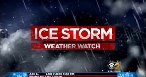 Ice Storm Takes Hardest Hit On North And Northwest Suburbs - CBS Chicago