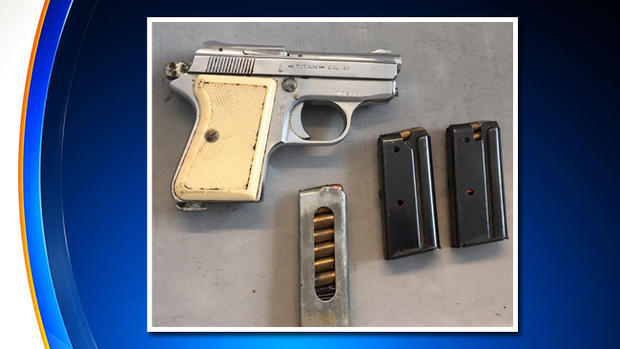 Gun At Newark Airport 