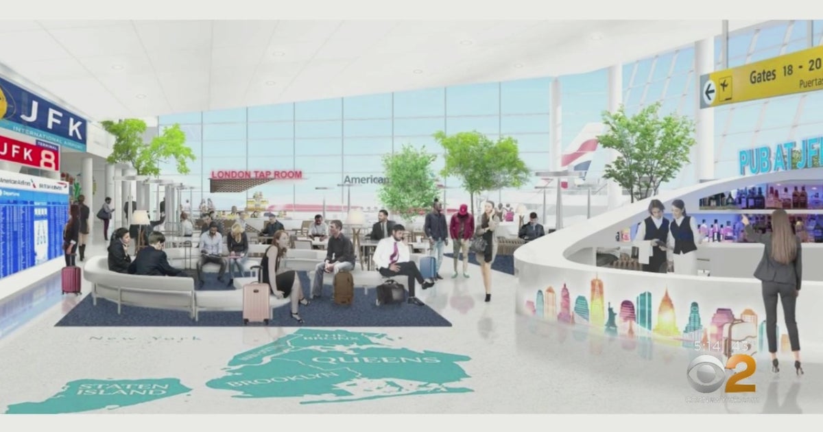 JFK Terminal To Get 344 Million Makeover CBS New York