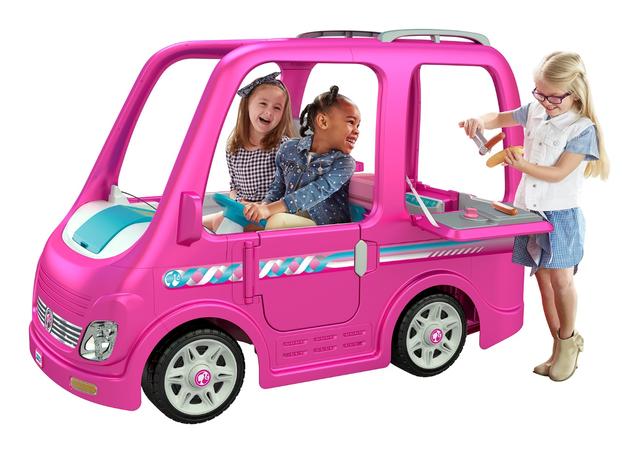 Custom Hot Wheels Team Transport Compatible with Barbie Dream Camper &  Carry ON
