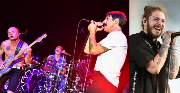 THE RED HOT CHILI PEPPERS X POST MALONE 