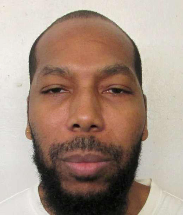 Death row inmate Dominique Ray, 42, is shown in this booking photo in Montgomery, Alabama 