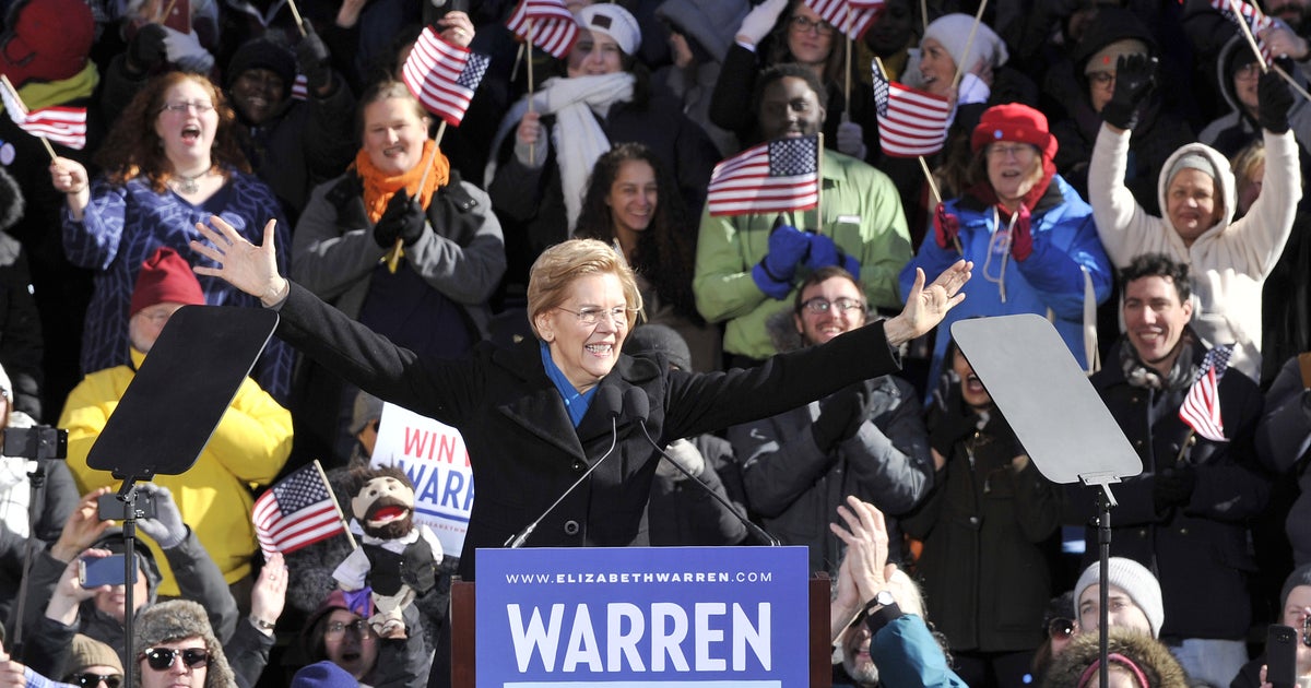 Warren Makes Presidential Bid Official With Call For Change - CBS Colorado