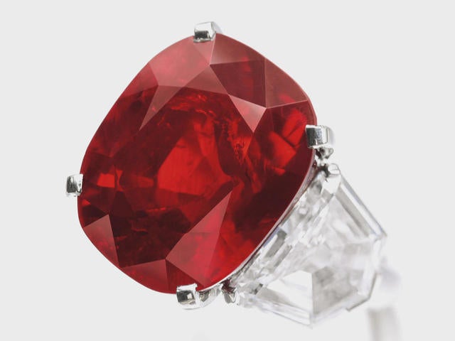 Sunrise deals ruby ring