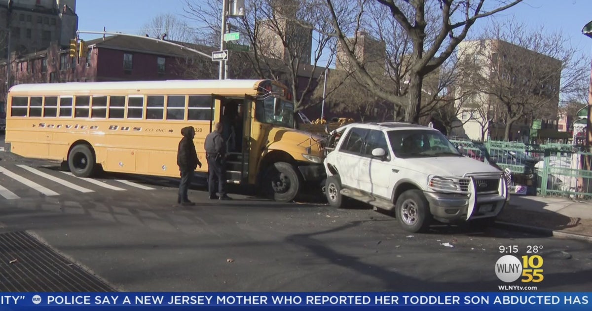 Minivan Driver Facing Charges After Crashing Into School Bus, Several ...