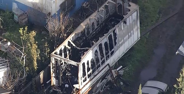 oakland fire kpix photo 