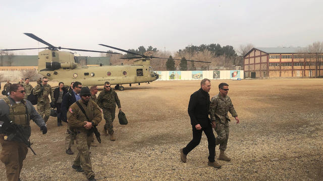 Acting U.S. defense secretary Patrick Shanahan arrives in Kabul 