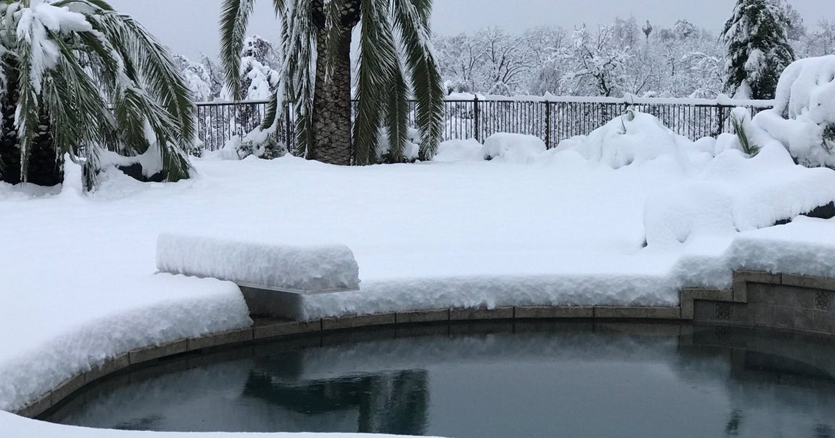 Sierra Weather: Another Layer Of Snow As Atmospheric River Moves ...