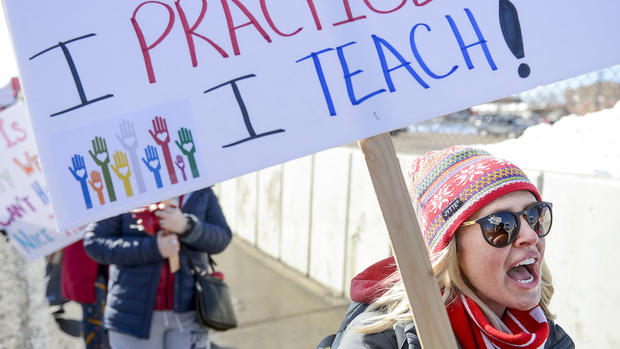 Denver Teachers Union Goes On Strike After Contract Negotiations Break Down 