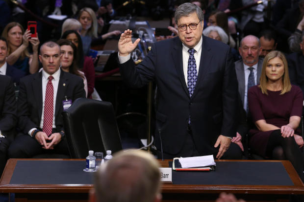 Senate Holds Confirmation Hearing For Attorney General Nominee William Barr 