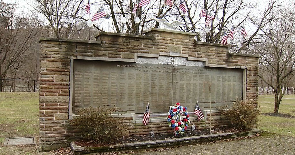 Vandals Spray Paint Veterans' Memorial In Brackenridge CBS Pittsburgh