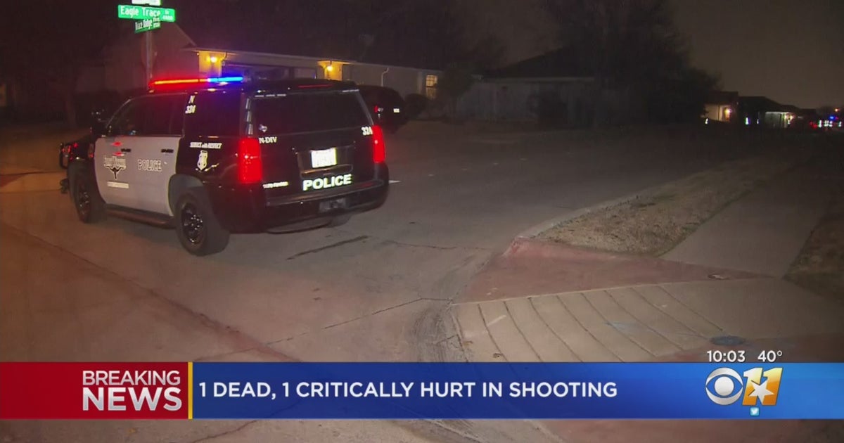 1 Dead, 1 In Critical Condition After Shooting In Fort Worth - CBS Texas