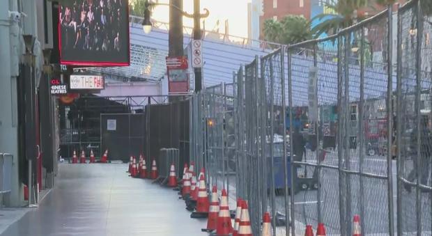 Oscar Road Closures Underway For Hollywood's Big Night 