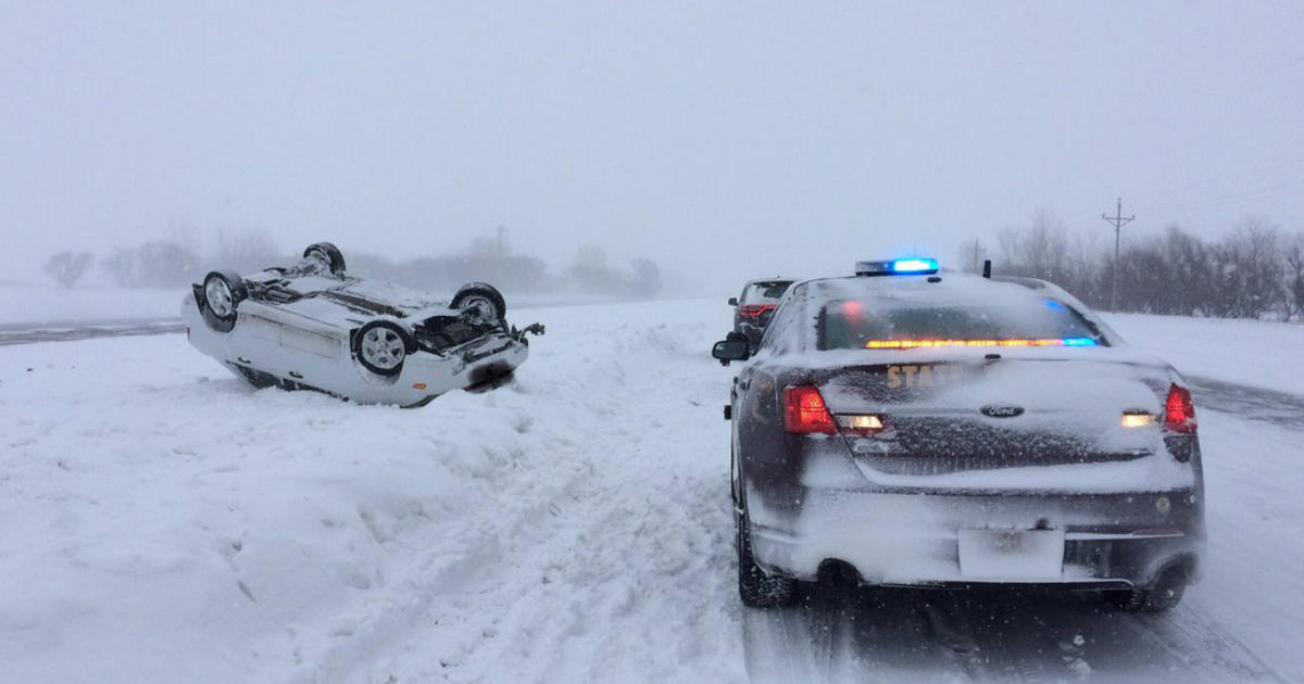 Spinouts, Crashes Reported Statewide In Latest Bout Of Heavy Snow - CBS ...