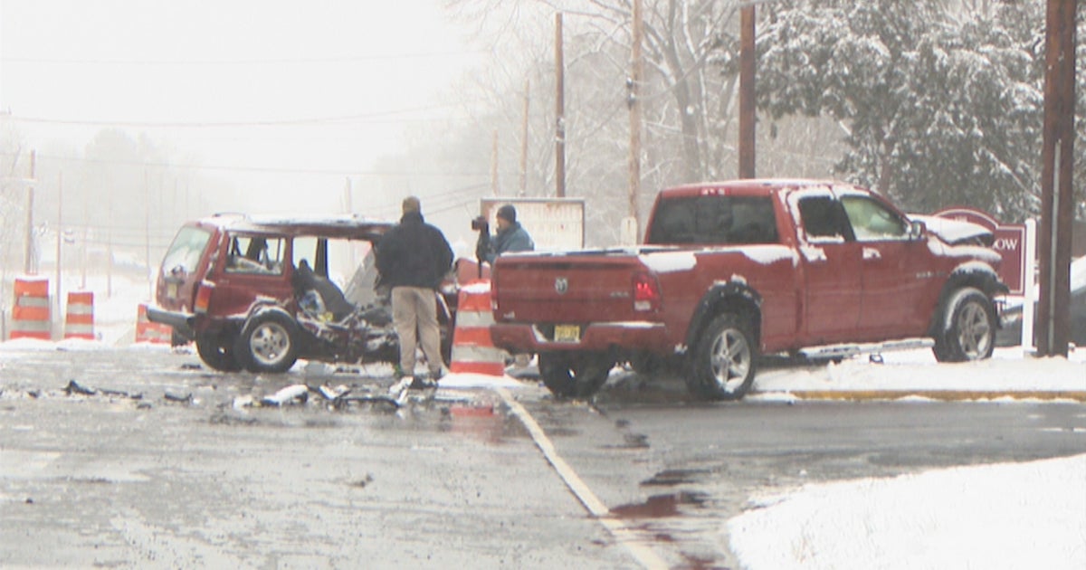 2 Dead In MultipleVehicle Crash On Route 530 In Pemberton During Winter Storm CBS Philadelphia