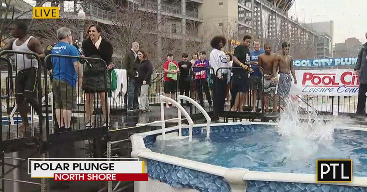 Pittsburgh Police Raise 100K for Special Olympics At Polar Plunge