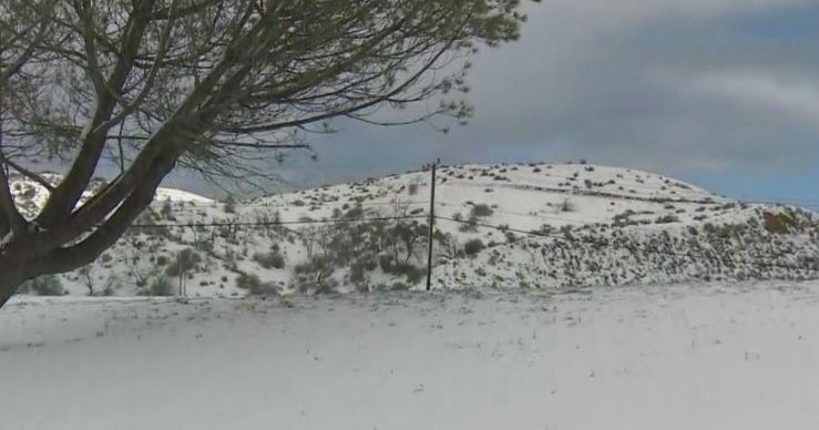 From Santa Clarita To Malibu, Snow Falls Across Southland CBS Los Angeles