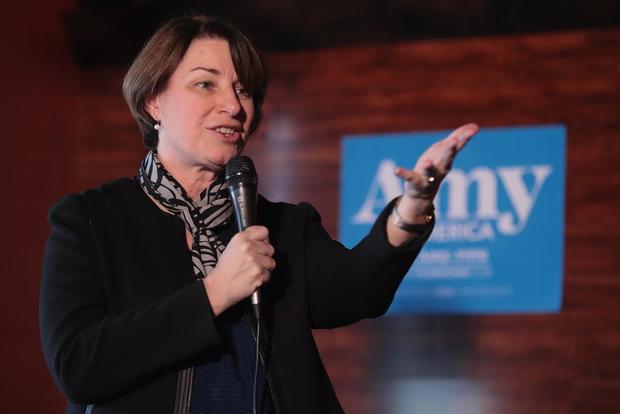 Democratic Presidential Candidate Amy Klobuchar Campaigns In Iowa 