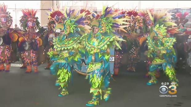 Mummers Mardi Gras Comes To South Philadelphia 