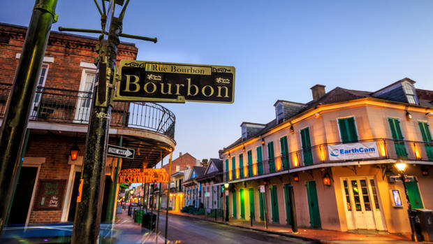 New Orleans Bourbon Street 