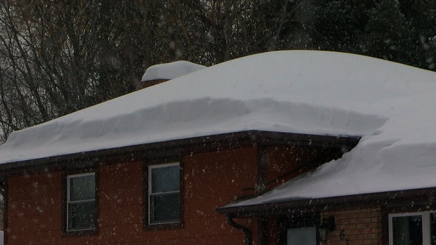 Snow On Roof 