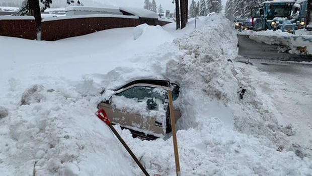 south lake tahoe buried car 