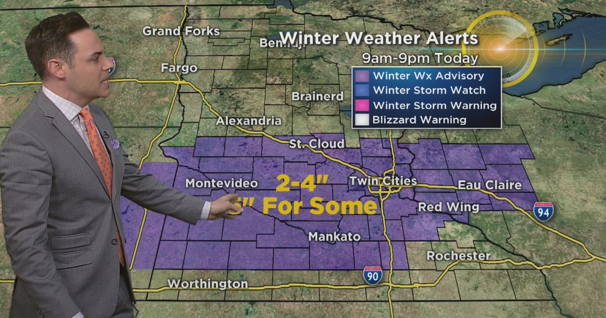 Minnesota Weather 24 Inches Of Snow Expected Friday Ahead Of Frigid