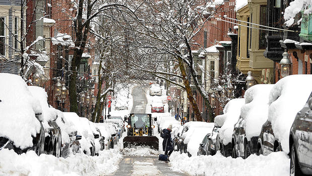 Boston snow 