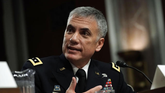 Senate Holds Confirmation Hearing For Lt. Gen. Paul Nakasone To Lead NSA 