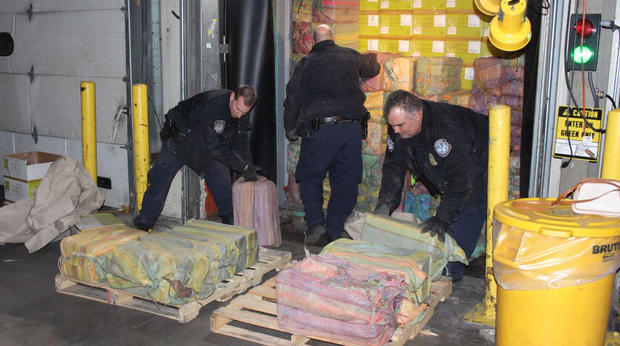 Cocaine Seized At Newark Port 