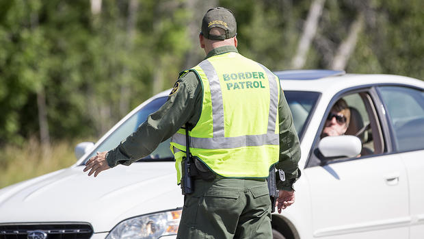 Customs And Border Patrol Keep Watch At U.S.-Canada Border 