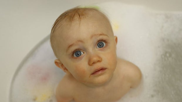 Baby in bathtub 