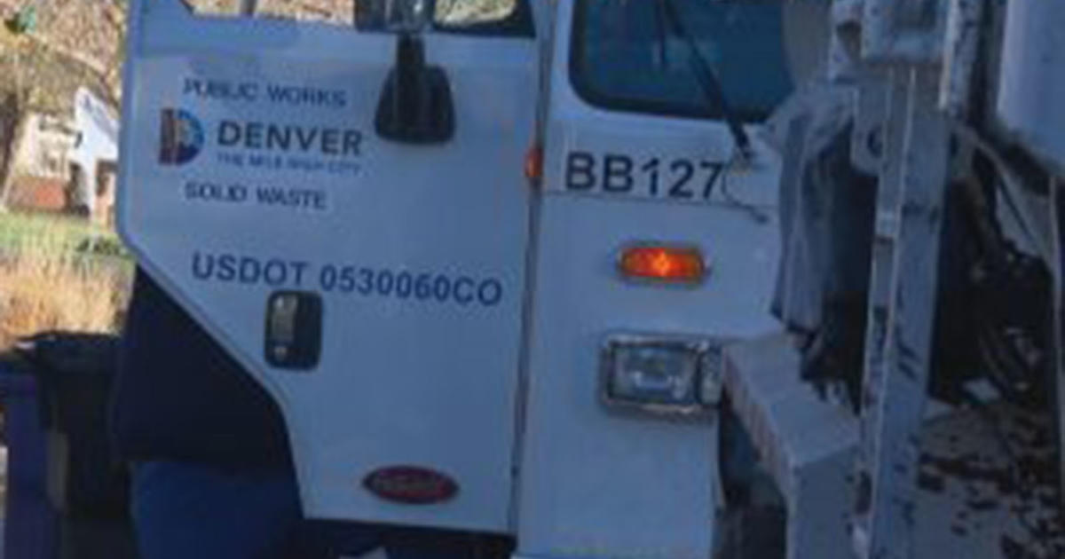 Denver Solid Waste Employee Struck By Trash Truck CBS Colorado