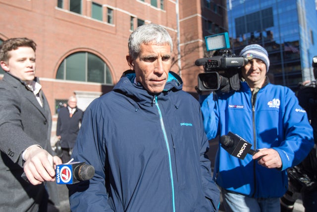 William "Rick" Singer leaves Boston Federal Court in 2019