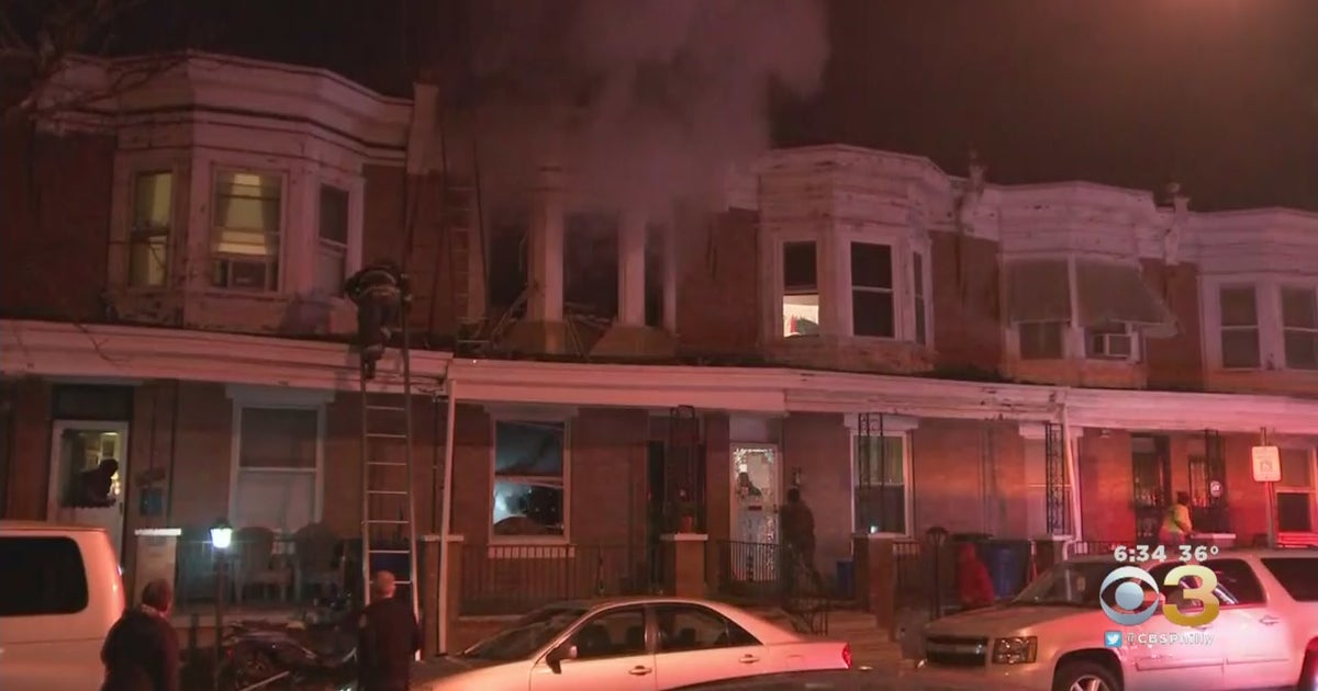 Crews Battle Overnight Fire In Germantown House CBS Philadelphia