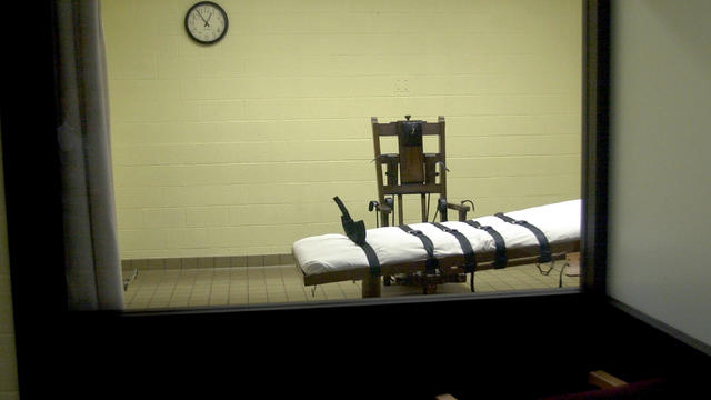 Death Chamber at Southern Ohio Correctional Facility 