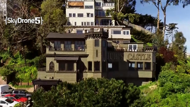 Julius Castle on Telegraph Hill in San Francisco (CBS) 