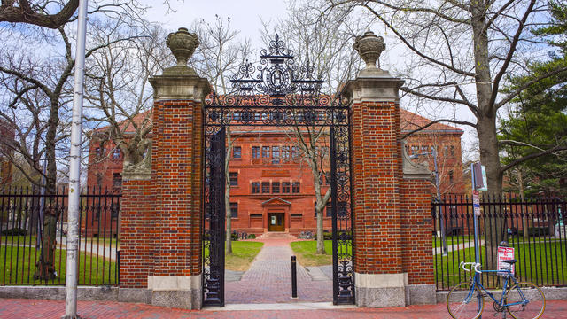 Sever Hall at Harvard Yard in Cambridge 