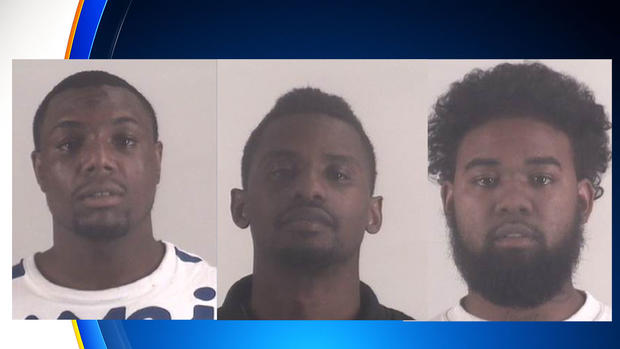 Dreyon Glenn, Shaquille Lane and David Davis are charged with capital murder. 