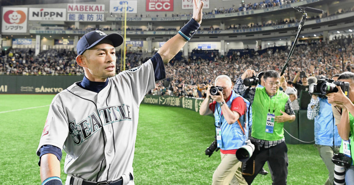 Former New York Yankee Ichiro Suzuki back in camp with Mariners at 45