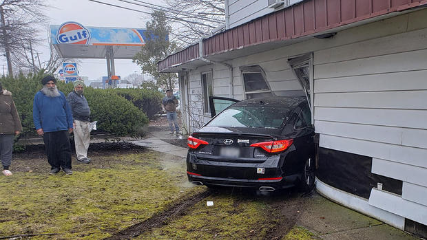 Car Into House In Plainview 
