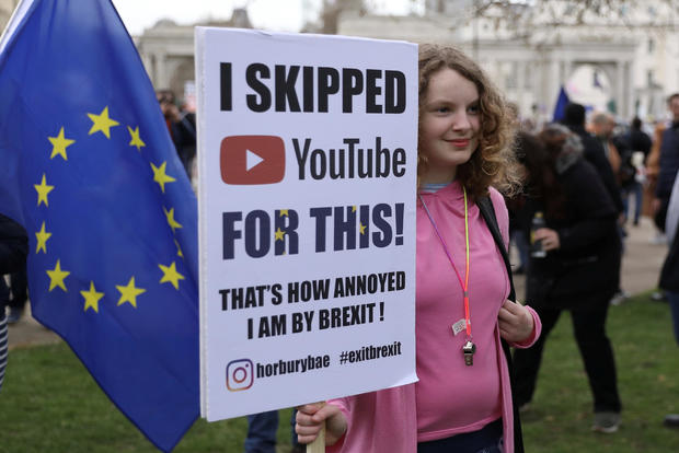 Anti Brexit march in London 
