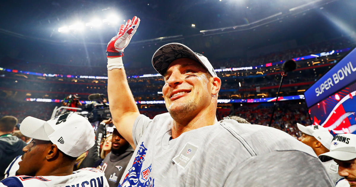 Rob Gronkowski, Patriots Legends, Godsmack Kick Off Super Bowl LIII Banner  Ceremony - CBS Boston