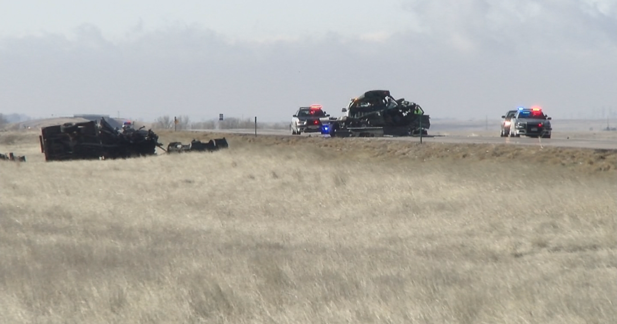 Troopers Investigating Monday Double Fatal Crash In Weld County CBS