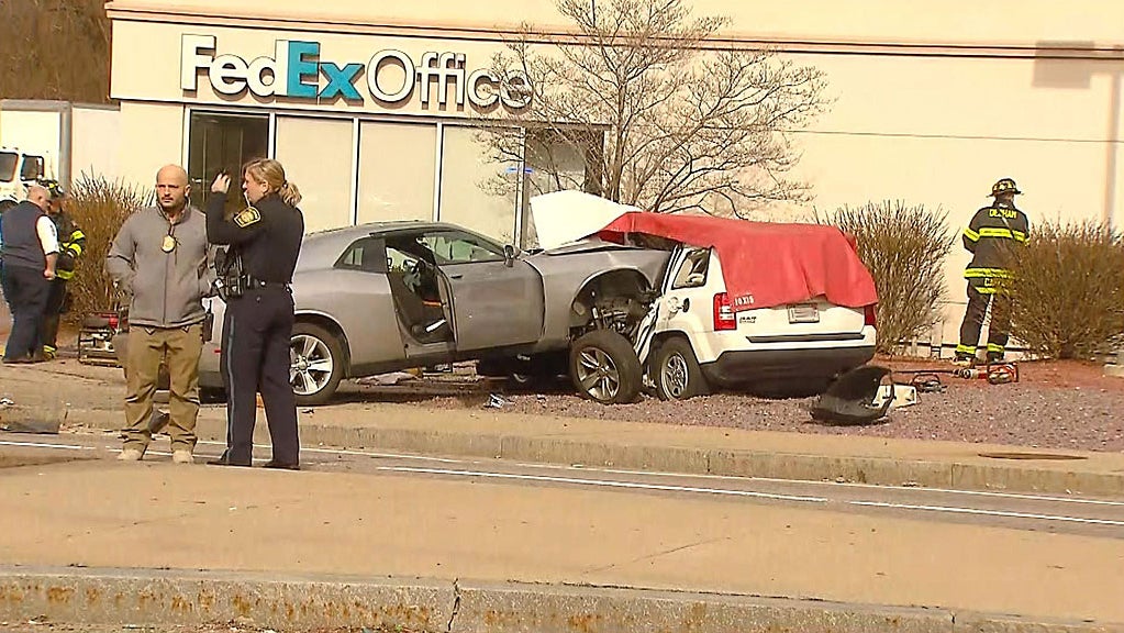 Man Killed In 3Car Crash In Dedham CBS Boston