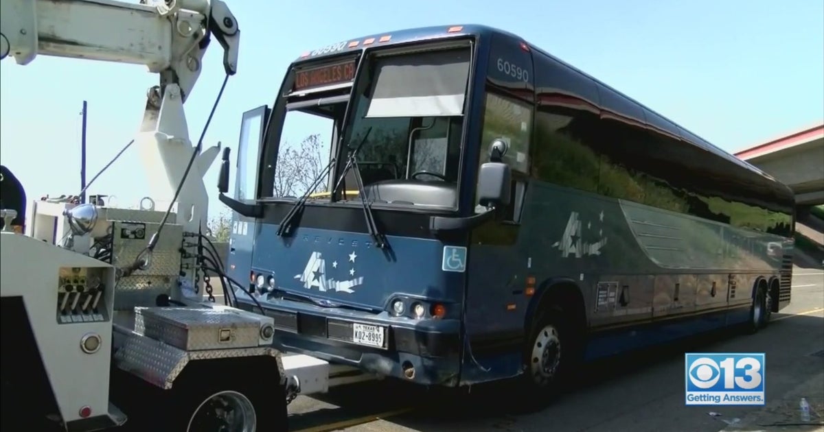 Greyhound Driver Arrested For DUI After Crash In California CBS