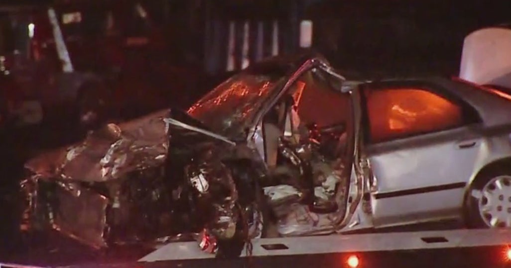 3 Adults, 1 Child Hospitalized After North Versailles Crash CBS