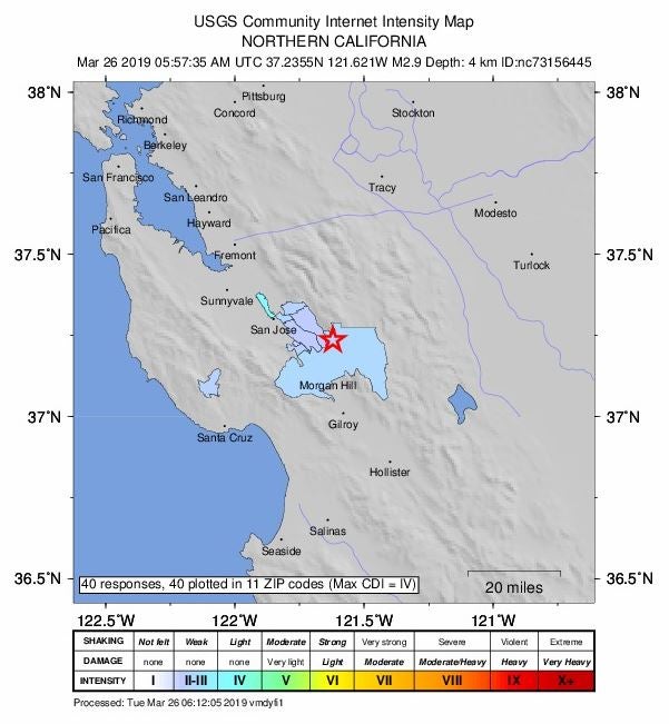 2.9 Magnitude Earthquake Shakes Near Morgan Hill - CBS San Francisco