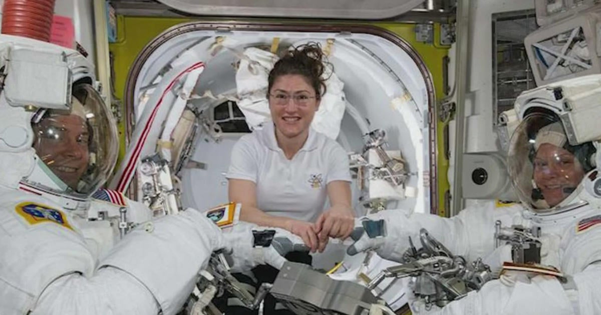 US Female Astronauts To Make Historic Spacewalk Friday - CBS Miami