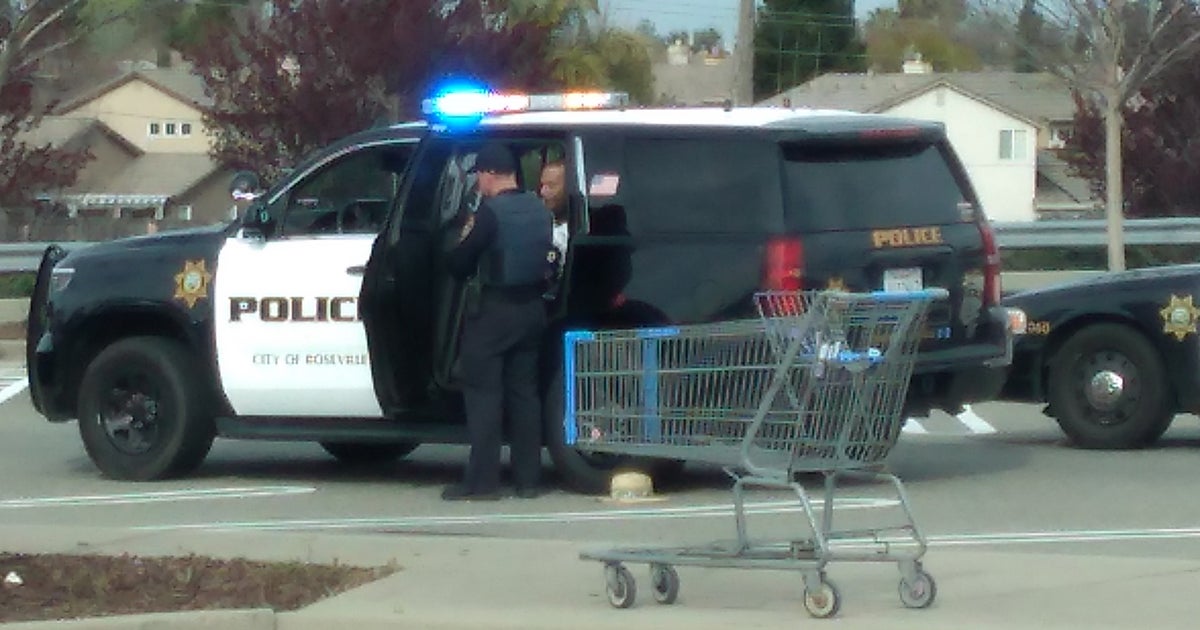 Officers Converge On Roseville Walmart Parking Lot After Suspect Tried To Pass 100 Bill CBS